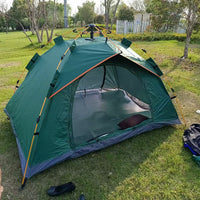 Portable Pop-Up Camping Tent for 3-4 People, Instant Setup Outdoor Shelter
