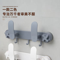 K-Pop 3-Tier Wall-Mounted Punch-Free Suction Cup Pot Lid Holder Kitchen Storage Organizer