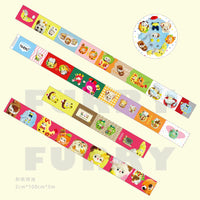 Original Hamster Washi Tape Cute High Saturation Hand-Painted Contrast Color