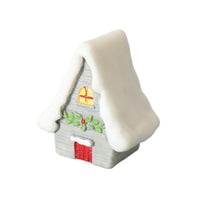 Christmas Dollhouse Miniature Snow Scene Decoration Set