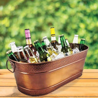European Style Stainless Steel Champagne Bucket Large Capacity Bar Wine Beer Ice Bucket