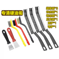 Multifunctional Cleaning Brush and Scraper Set for Grout and Crevices