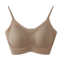 Cerotich Seamless Invisible Backless Bra for Women - Jelly Gather Comfort Breathable Minimizer