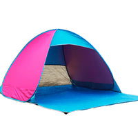 Pop-Up UV Protection Beach Tent for 3-4 People