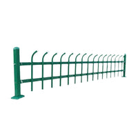 Galvanized Steel Garden Fence for Landscaping, Parks, and Schools