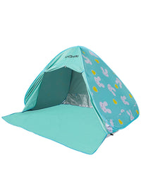 Pop-Up Beach Tent UV Protection Sun Shelter for 3-4 People, Portable Folding Outdoor Fishing Tent