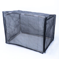 Outdoor Mini Greenhouse with Stainless Steel Frame and Zippered Cover for Plants