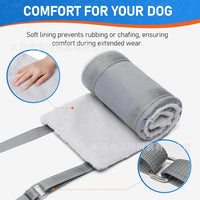Adjustable Pet Support Harness for Lifting and Rehabilitation