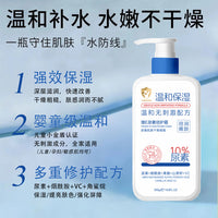 Vitamin E Urea Body Lotion for Dry, Cracked, Rough Skin - Moisturizing & Hydrating Cream