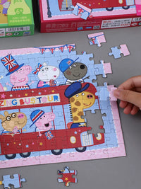 Peppa Pig and Friends Jigsaw Puzzles for Kids and Adults, 300 Pieces