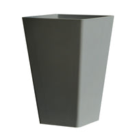 Tall Minimalist Matte Plastic Planter Pot for Indoor Outdoor Plants