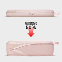 Travel Compression Packing Cubes for Luggage, Portable Clothes Organizer Bags