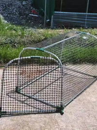 Portable Outdoor Chicken Run and Poultry Enclosure with Netting
