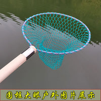 Wooden Handle Fishing Landing Net for Fish and Shrimp