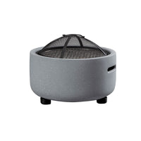 Outdoor Charcoal Grill and Fire Pit for Patio and Indoor Use