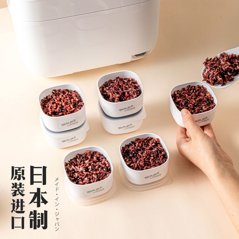 Japanese Imported Cereal Rice Storage Containers, Microwave-Safe, Freezer-Safe, Food-Grade