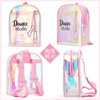 Kids Dance Backpack for Ballet Latin Dance Practice Clothes and Shoes Storage