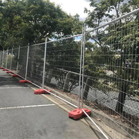 Reusable Anti-Rust Temporary Fencing for Construction Sites