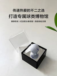 Clear Acrylic Display Case for Golf, Baseball, Tennis, and Table Tennis Balls - Dustproof Collector's Box