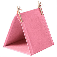Pet Tent Bed for Cats and Small Dogs, Warm Indoor Enclosed Cat House, Washable Four Seasons Universal
