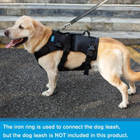 Dog Mobility Aid Harness for Injured, Disabled, or Senior Dogs - Front/Rear Leg Support Sling for Walking & Stairs
