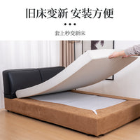Bedside Frame Cover Universal Removable Washable Anti-Scratch Dustproof Bed Frame Protector