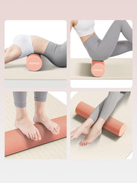 EVA Foam Roller for Muscle Relaxation and Yoga - Hexagonal Floating Point Design