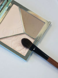 Multifunctional Flat Head Highlight Brush & Eyeshadow Blending Brush Set for Face Makeup
