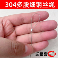 Stainless Steel Wire Rope for Shade Nets, Climbing Plants, Curtains, Lanterns, and Tags