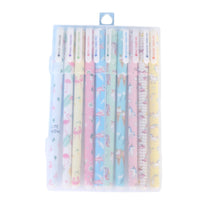Creative 10-Color Gel Pen Set for Students, 0.5mm Fine Point