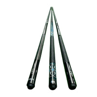 Billiard Pool Cue Stick for Chinese Eight Ball and English Snooker - Various Tip Sizes