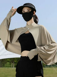 Women's Summer UV Protection Shawl for Outdoor Driving and Cycling