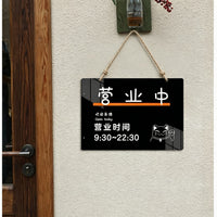 Acrylic Erasable Message Board for Cafe & Shop Display