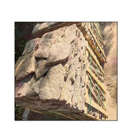 Tiger Skin Yellow Irregular Slate Flagstone for Garden Paving and Landscaping