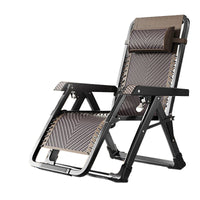 Folding Recliner Lounge Chair for Office, Home, Outdoor Beach, and Balcony - Portable Siesta Bed Sofa