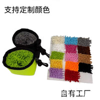 Multi-Color Golf Ball and Club Cleaning Pouch with Water Dispenser