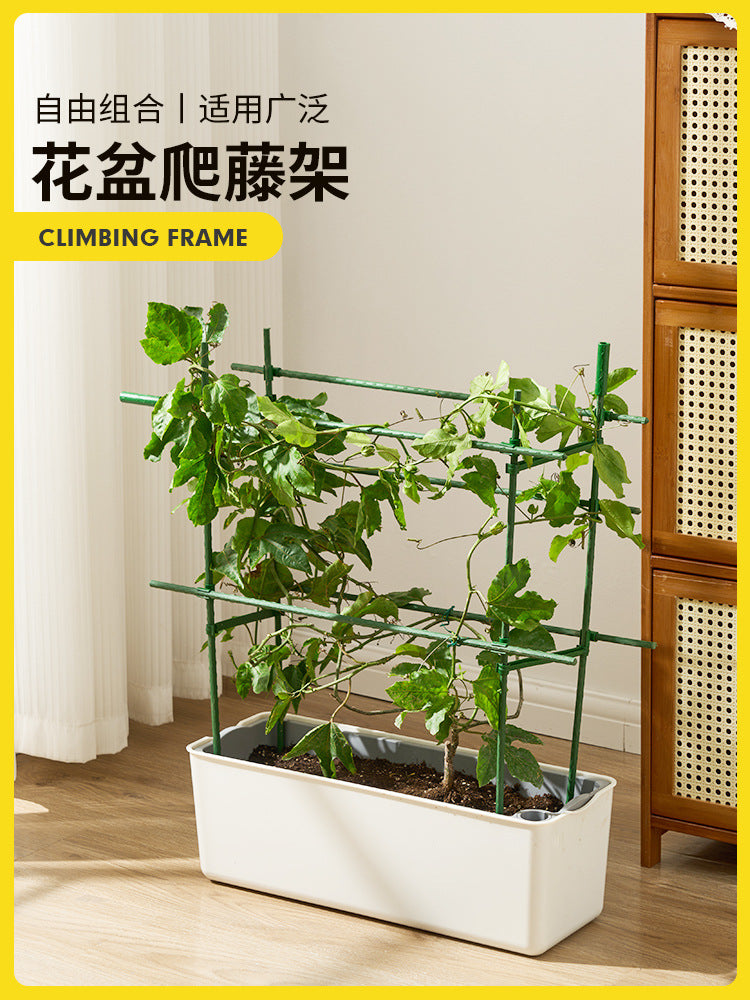 Tomato Cage Plant Support Stakes for Climbing Fruits and Vegetables, Garden Trellis for Tomatoes, Cucumbers, and Watermelons