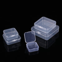 Clear Plastic Storage Box for Small Items, Tools, Samples, and Stationery