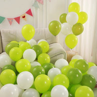 Green Forest Graduation Balloons for Kids - Thickened Non-toxic Retro Outdoor Spring Party Decoration