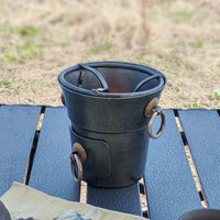 Copper Portable BBQ Grill for Camping and Outdoor Use