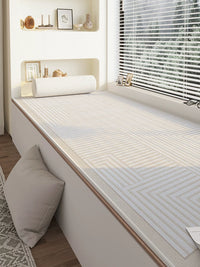 Thickened Bay Window Cushion, Luxury All-Season Balcony Seat Mat, Customizable