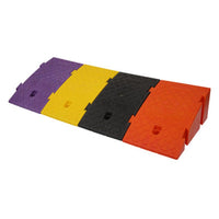 Plastic Curb Ramp for Driveways and Thresholds, Portable Lightweight Car Motorcycle Wheelchair Access
