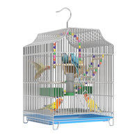 Large Metal Bird Cage for Parrots, Mynahs, and Lovebirds - Breeding Cage