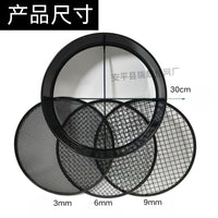Garden Soil Sieve with Interchangeable Mesh Screens, Rust-Resistant for Potting and Planting