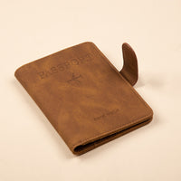 RFID Blocking Passport Holder Wallet with Multiple Card Slots and Ticket Pouch