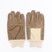 Thickened Short Cowhide Welder Gloves for High-Temperature Protection