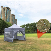 Heavy-Duty 7-Shape Tent Stakes for Outdoor Camping and Canopies