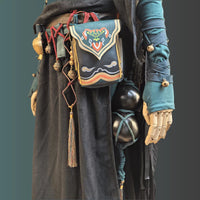Yan Yun Sixteen Sounds Nine-Flow Sect Female Cosplay Costume Ancient Style Wuxia Outfit