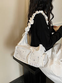 2026 New Japanese Star Print Ita Bag Large Capacity Transparent Display Window Shoulder Crossbody Bag for Students