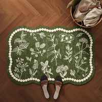 Vintage Diatomaceous Earth Bath Mat - Super Absorbent, Quick Dry, Non-Slip, Easy Clean & Cuttable
